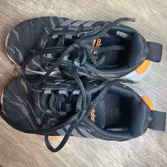 Adidas Racer Athletic Kids Sz 11 Cloudfoam - Picture 2 of 5